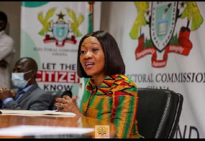 Chairperson of the Electoral Commission, Jean Mensa Chairperson of the Electoral Commission, Jean Mensa