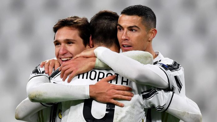 Juventus celebrate scoring against Dynamo Kiev Image credit: Getty Images Juventus celebrate scoring against Dynamo Kiev Image credit: Getty Images