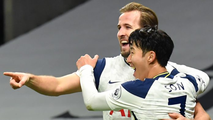 Harry Kane and Son Heung-min celebrate Image credit: Getty Images Harry Kane and Son Heung-min celebrate Image credit: Getty Images