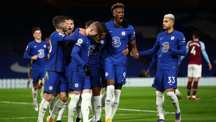 Tammy Abraham scored twice after Thiago Silva's opener for Chelsea Image credit: Getty Images Tammy Abraham scored twice after Thiago Silva's opener for Chelsea Image credit: Getty Images