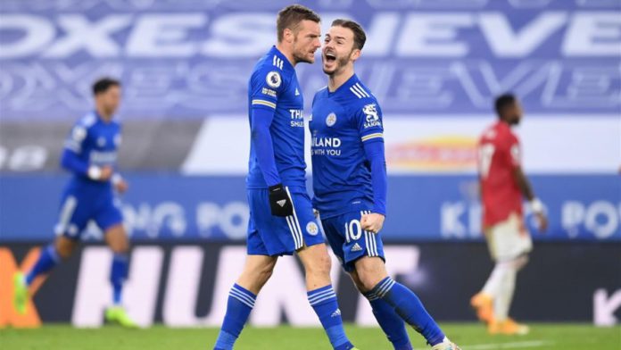 Vardy, Maddison - Leicester City-Manchester United - Premier League 2020/2021 - Getty Images Image credit: Getty Images Vardy, Maddison - Leicester City-Manchester United - Premier League 2020/2021 - Getty Images Image credit: Getty Images