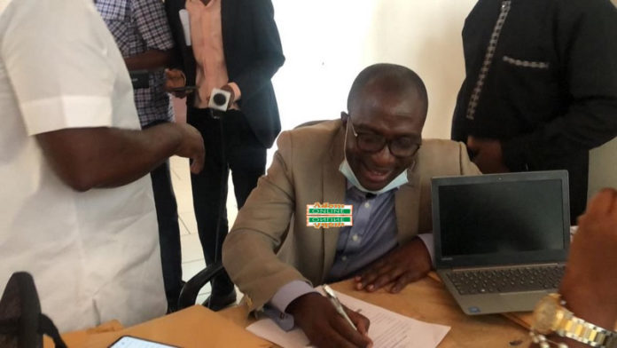 Fomena MP Member of Parliament (MP) for Fomena Constituency, Andrew Amoako Asiamah