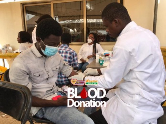 Luv and Nhyira FM blood donation (Copy)