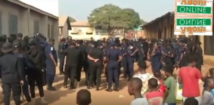 Heavy security presence as NDC supporters hit Tamale streets Heavy security presence as NDC supporters hit Tamale streets | Adomonline.com