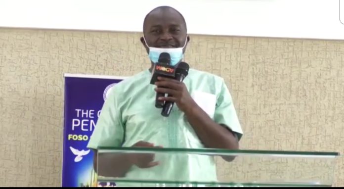 Kennedy Agyapong in church