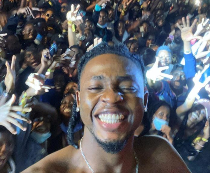Omah Lay Ugandan concert