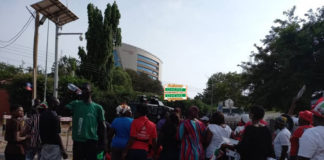 NDC clash with police at EC office