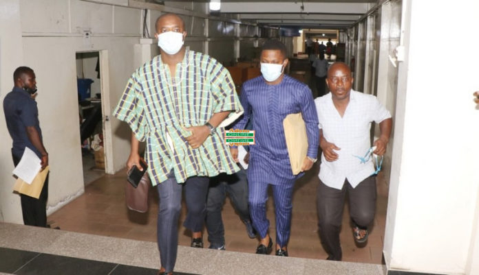 NDC petition Sammy Gyamfi, others arrive at Supreme Court to file NDC petition