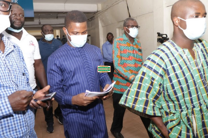 Sammy Gyamfi, others arrive at Supreme Court to file NDC petition Sammy Gyamfi, others arrive at Supreme Court to file NDC petition