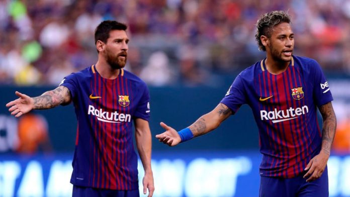 Neymar and Messi Neymar and Messi