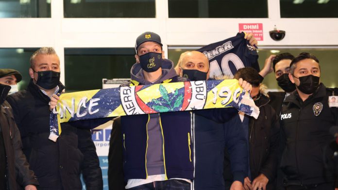 Ozil finally completes Fenerbahce switch Image credit: Eurosport Ozil finally completes Fenerbahce switch Image credit: Eurosport