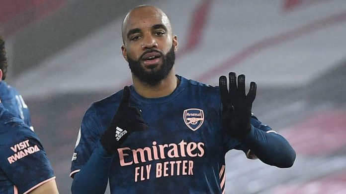 Alexandre Lacazette celebrates scoring for Arsenal Image credit: Getty Images Alexandre Lacazette celebrates scoring for Arsenal Image credit: Getty Images