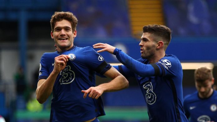 Marcos Alonso (L) and Christian Pulisic (R) Image credit: Getty Images Marcos Alonso (L) and Christian Pulisic (R) Image credit: Getty Images