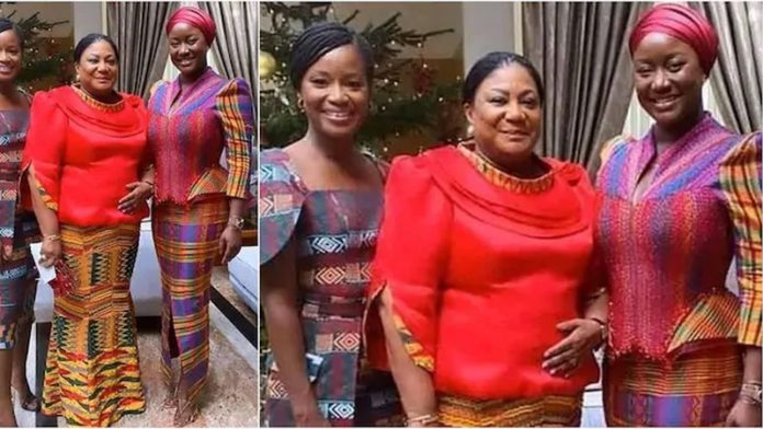 Rebecca Akufo Addo and daughters Rebecca Akufo Addo and daughters