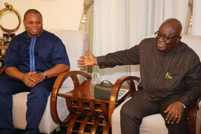 Akufo-Addo and Franklin cudjoe (Copy)