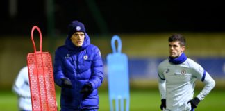 Thomas Tuchel first training session