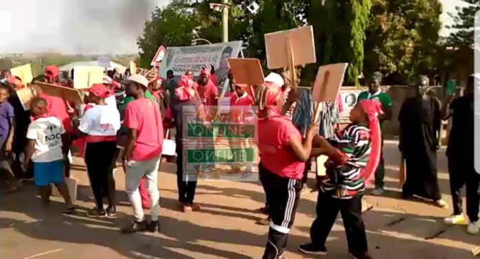 NDC resumes 'no Mahama no peace' protest