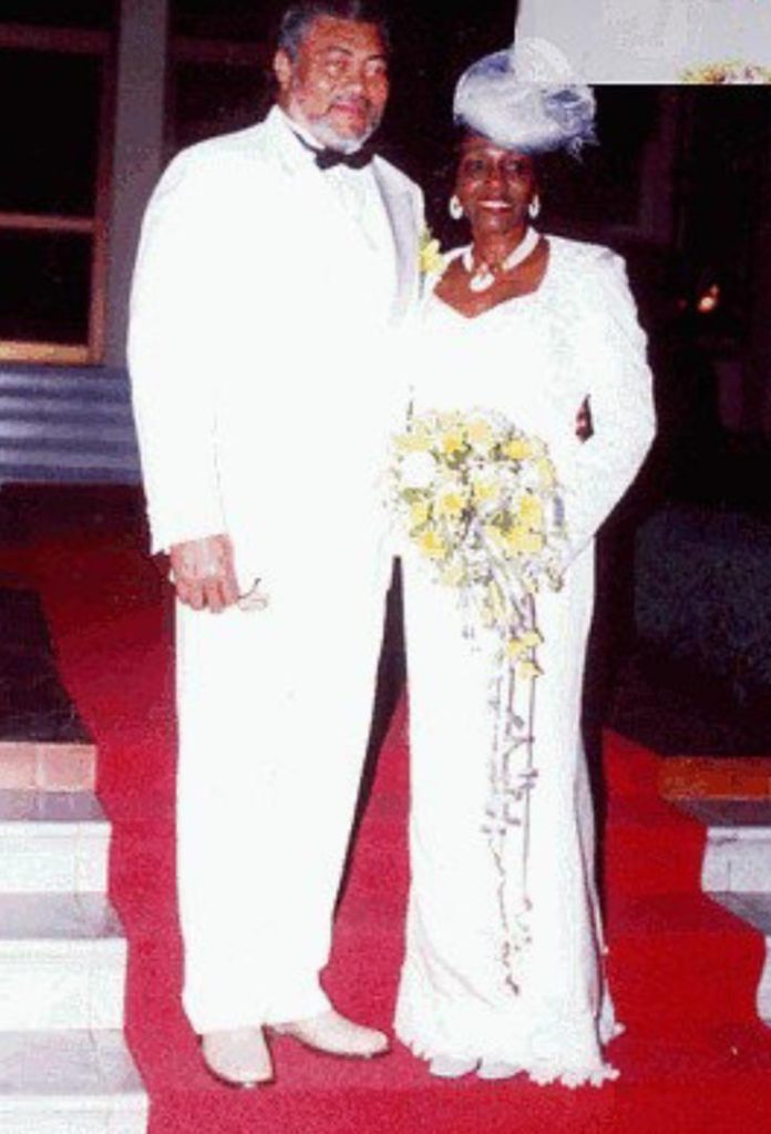 Rawlings and wife