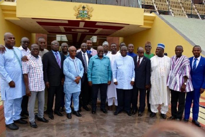 akufo addoa and some of his ministers akufo addoa and some of his ministers