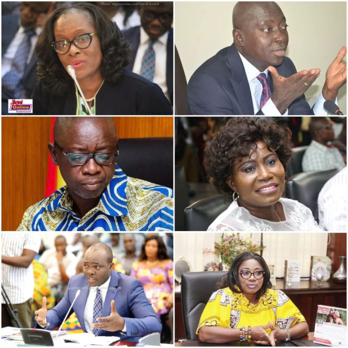 Eight powerful ministers who have lost their jobs in Akufo-Addo’s 2nd govt Eight powerful ministers who have lost their jobs in Akufo-Addo’s 2nd govt