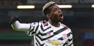 Paul Pogba celebrates scoring for Manchester United Image credit: Getty Images