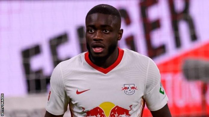 Upamecano had been linked with several Premier League clubs Upamecano had been linked with several Premier League clubs