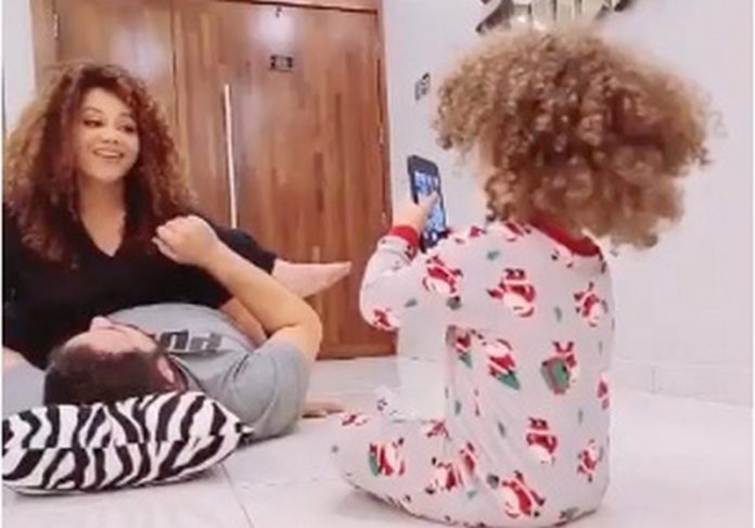 Actress Nadia Buari and family Actress Nadia Buari and family