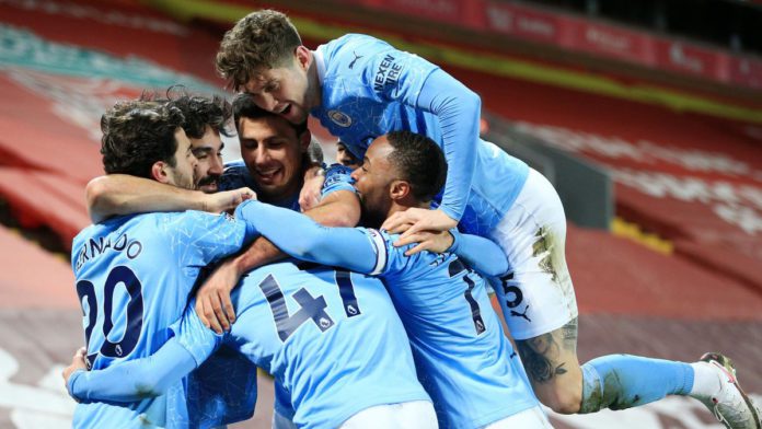Manchester City celebrate Image credit: Getty Images Manchester City celebrate Image credit: Getty Images