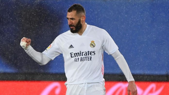 Karim Benzema celebrates Image credit: Getty Images Karim Benzema celebrates Image credit: Getty Images