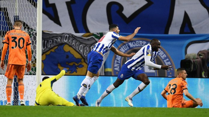 Moussa Marega of FC Porto celebrates with Mehdi Taremi after scoring his team's second goal during the UEFA Champions League Round of 16 match between FC Porto and Juventus at Estadio do Dragao on February 17, 2021 in Porto, Image credit: Getty Images Moussa Marega of FC Porto celebrates with Mehdi Taremi after scoring his team's second goal during the UEFA Champions League Round of 16 match between FC Porto and Juventus at Estadio do Dragao on February 17, 2021 in Porto, Image credit: Getty Images