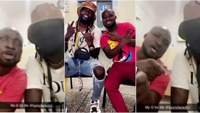 Emmanuel Adebayor and Funny Face Emmanuel Adebayor and Funny Face