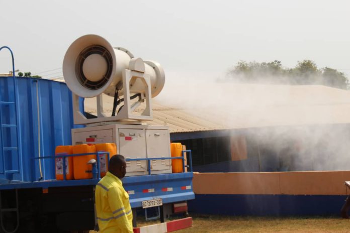 Volta region disinfection
