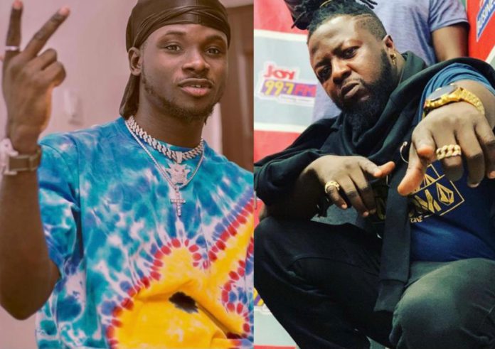 File photo: Kuami Eugene and Guru File photo: Kuami Eugene and Guru