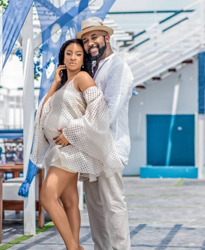 Banky W and Adesua Etomi welcome baby boy