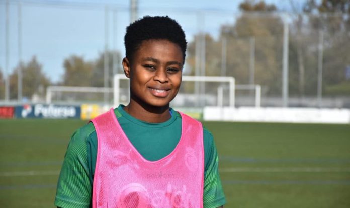 Black Queens striker, Priscilla Adubea