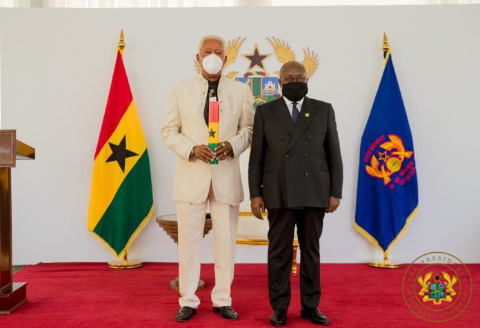 Akufo-Addo and ET Mensah Council of State inauguration