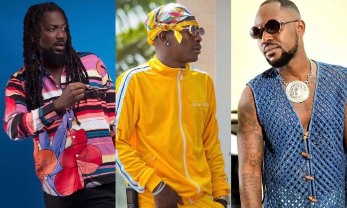 File photo: Samini, Shatta Wale and Yaa Pono aka Ponobiom File photo: Samini, Shatta Wale and Yaa Pono aka Ponobiom