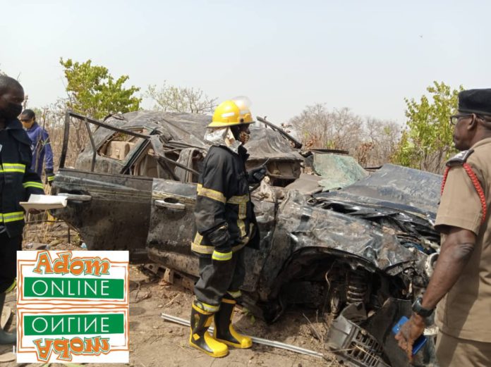 KNUST Land Cruiser accident