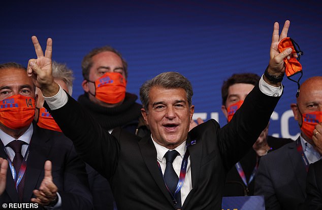 Joan Laporta Image credit: Getty Images Joan Laporta Image credit: Getty Images