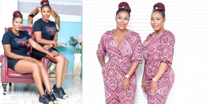 Kumawood Actress Borga Sylvia and twin sister Kumawood Actress Borga Sylvia and twin sister