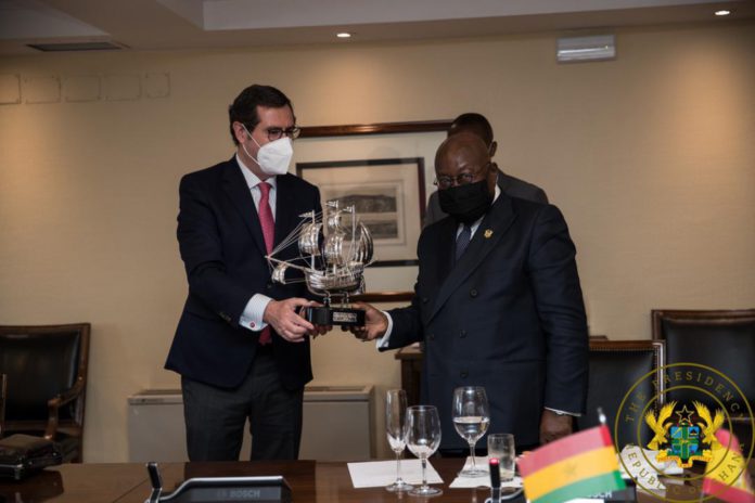 Akufo-Addo Spain