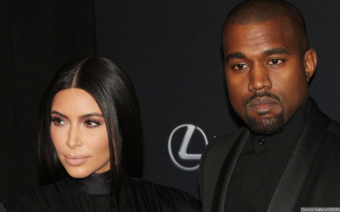 Kim Kardashian and Kanye West