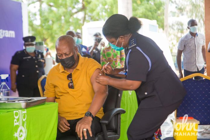 Mahama vaccine