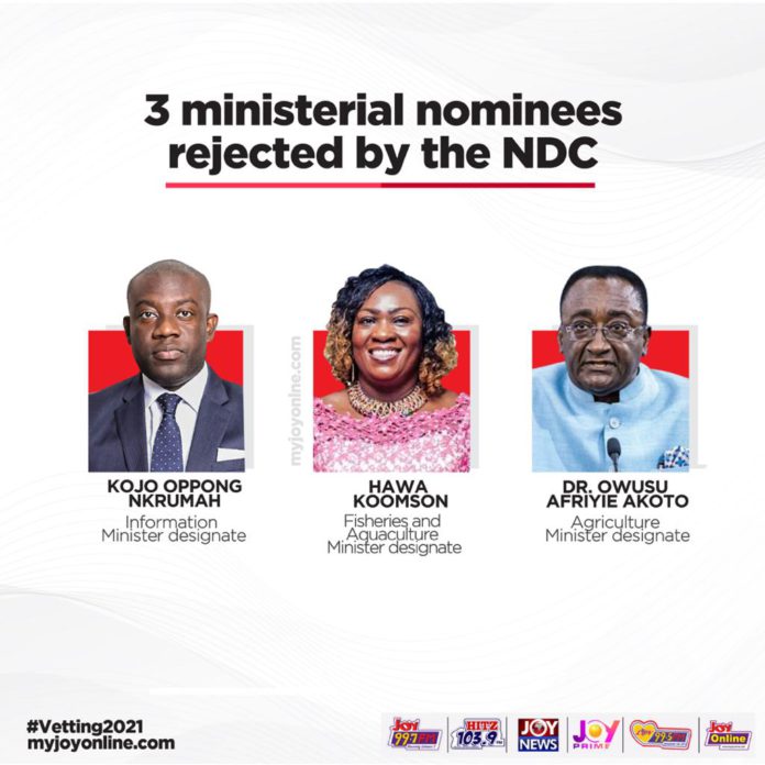 ministerial nominees