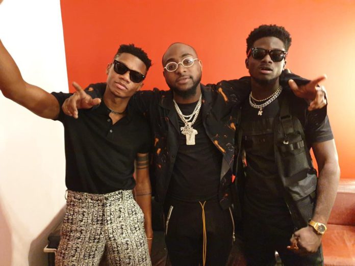 Kidi, Kuami Eugene and Davido