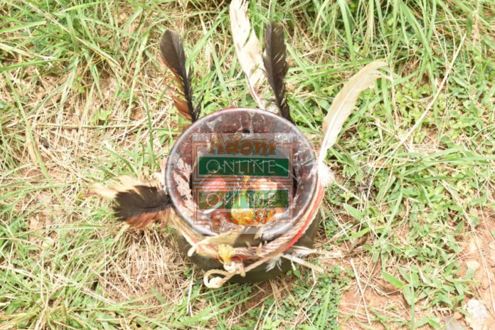 Juju spotted on school compound at Sefwi