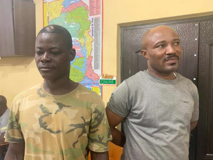 Four robbers including dismissed military officer arrested at Kasoa Four robbers including dismissed military officer arrested at Kasoa