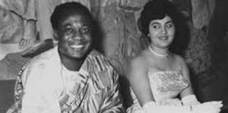 Kwame Nkrumah and Fathia Nkrumah