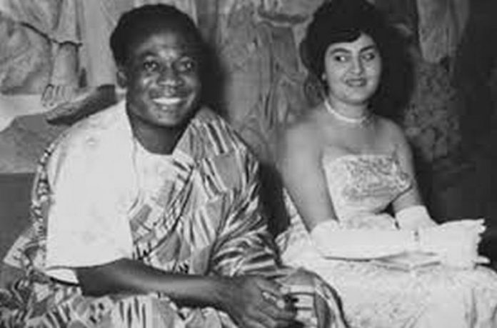 Kwame Nkrumah and Fathia Nkrumah Kwame Nkrumah and Fathia Nkrumah