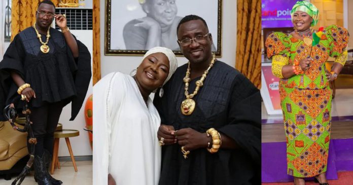 Gifty Anti and husband, Nana Ansah Kwao Gifty Anti and husband, Nana Ansah Kwao